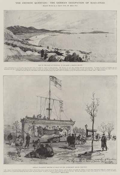 The Chinese Question, the German Occupation of Kiao-Chau by Melton Prior